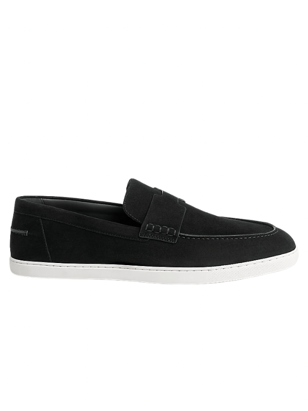 Hermès Job Loafer Black Suede | Luxury Men’s Slip-On Shoes