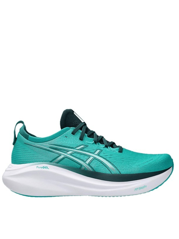 ASICS Gel-Nimbus 27 Wave Teal Saxon Green