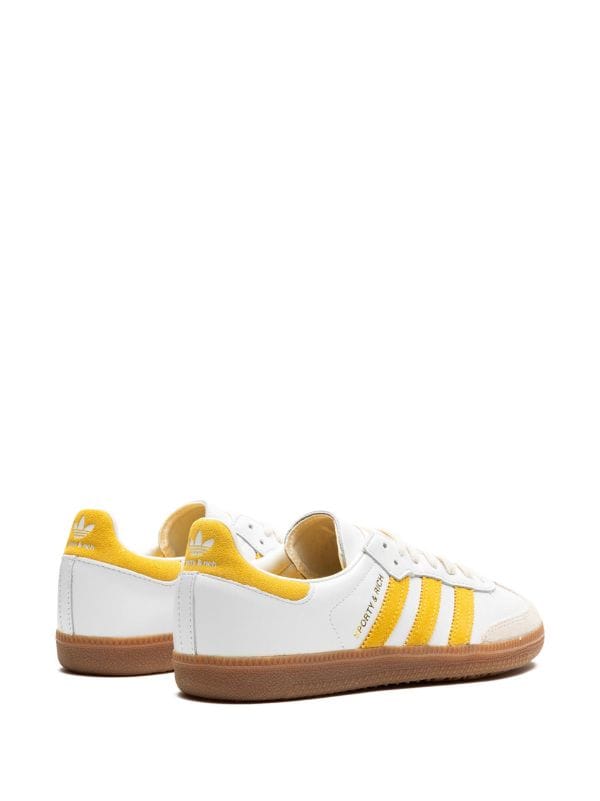 Samba OG "SPORTY & RICH - White Bold Gold" sneakers