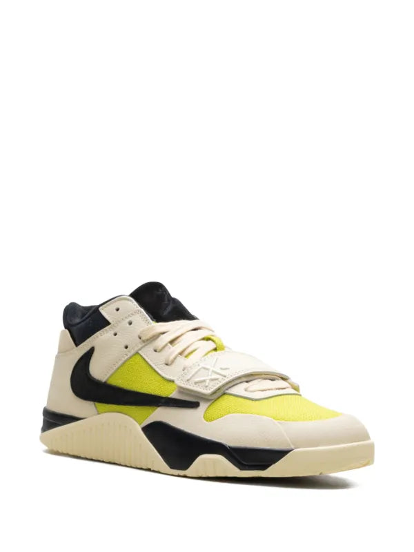 Jordan x Travis Scott Jumpman Jack TR "Muslin/Black/Bright Cactus" sneakers
