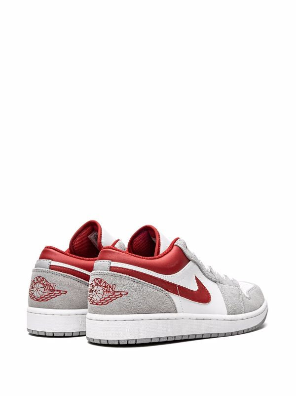 Air Jordan 1 Low SE "White/Grey/Red" sneakers