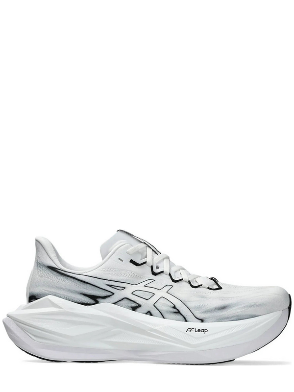 ASICS SUPERBLAST 3 White Black 1013A177-100 running shoe side view
