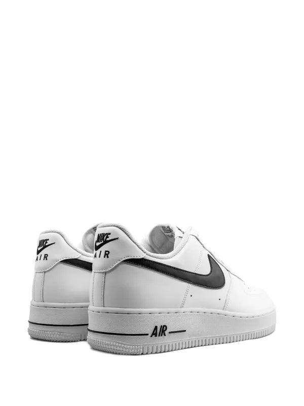 Nike Air Force 1 Black and White rear view