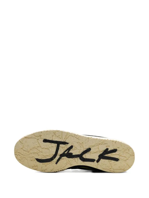 Jordan x Travis Scott Jumpman Jack TR "Muslin/Black/Bright Cactus" sneakers