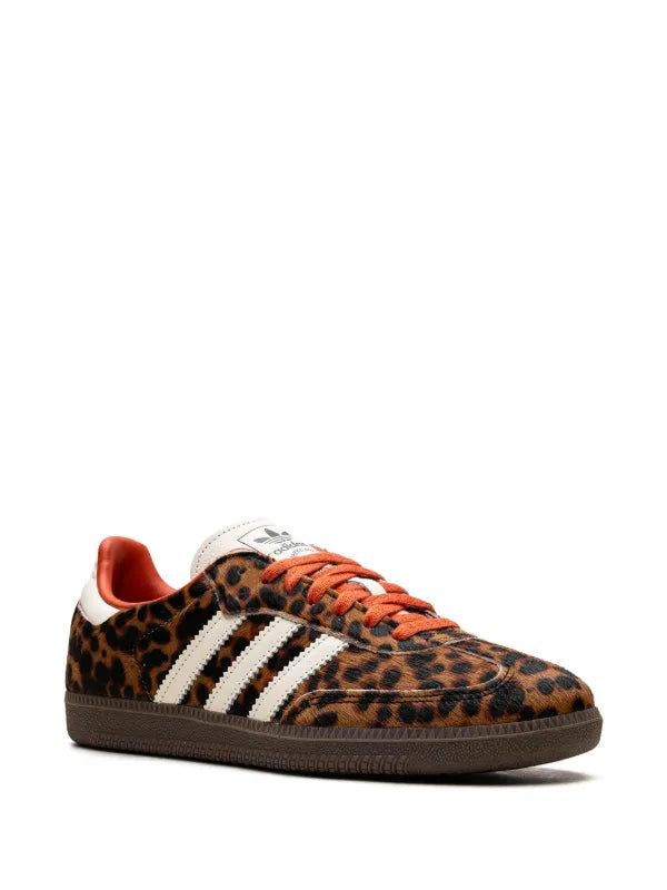 adidas Samba OG Preloved Red Leopard