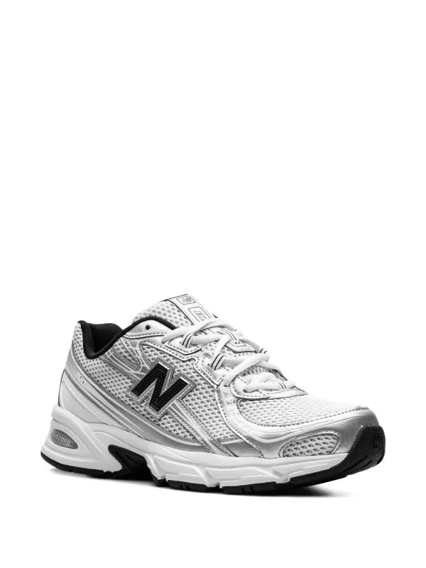 New Balance 740 "White Silver/Metallic Black" sneakers