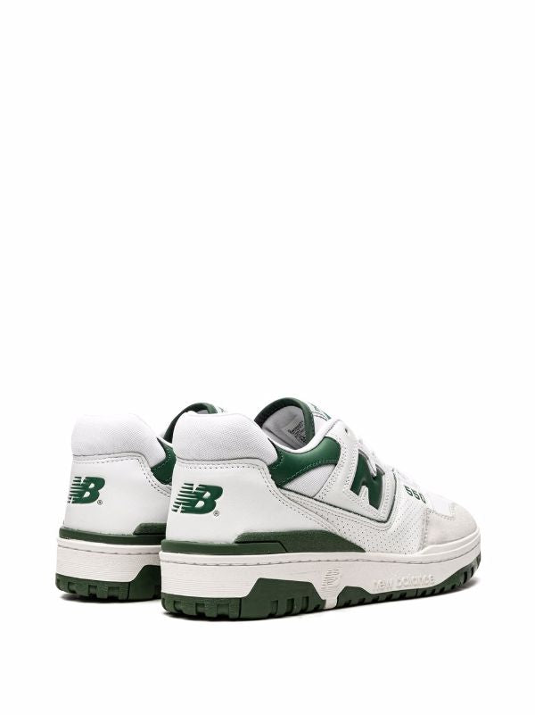 New Balance 550 "White/Team Forest Green" sneakers