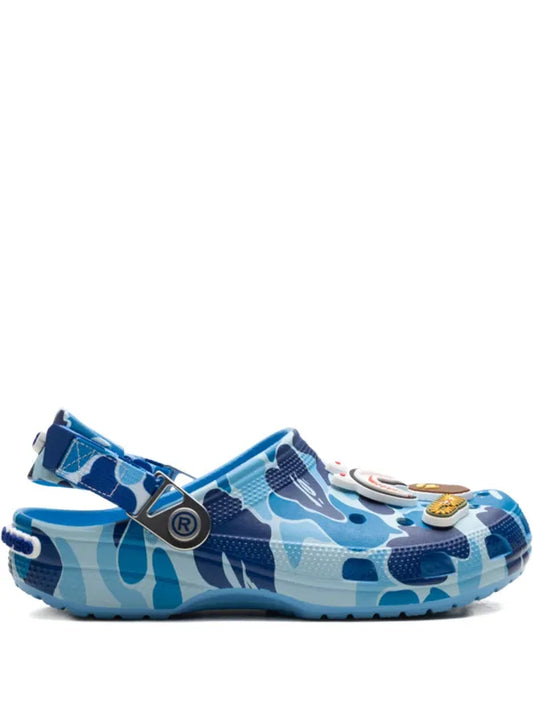 Crocs x A Bathing Ape Clog "Blue Camo" sneakers