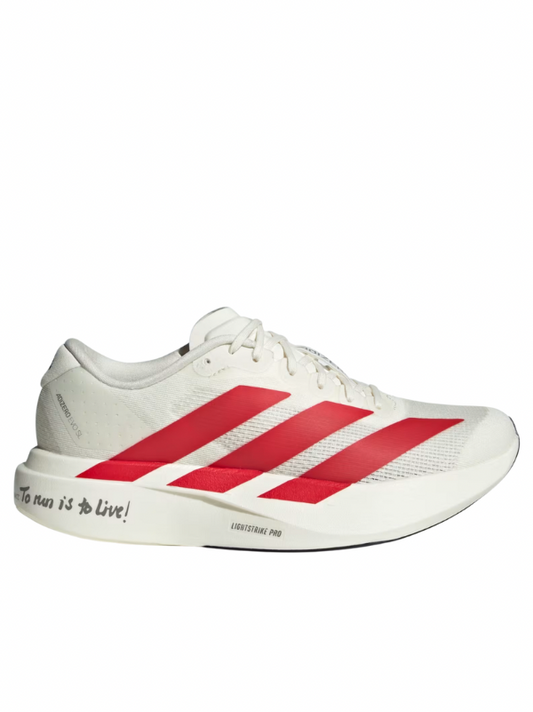 adidas Adizero EVO SL Off White Better Scarlet