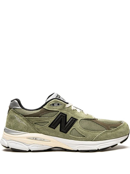 New Balance
x JJJJound 990v3 Olive Sneakers