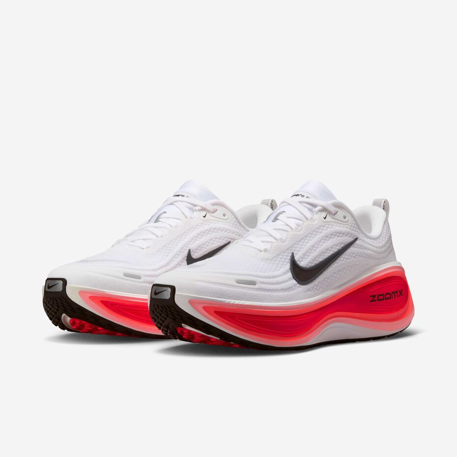 Nike Vomero Plus White/Bright Crimson