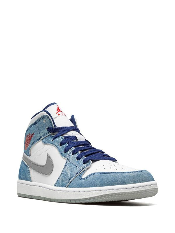 Jordan 1 Mid "French Blue" sneakers