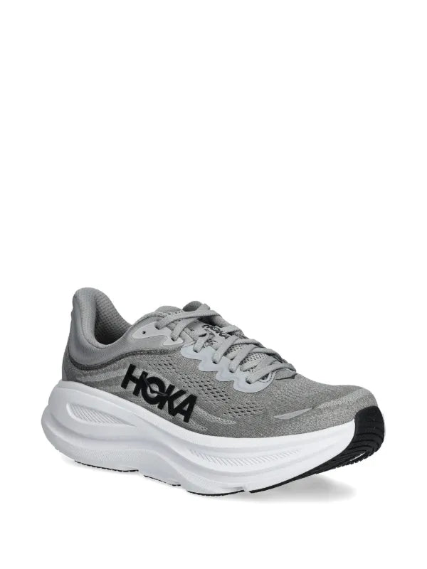 HOKA Bondi 9 "Galactic Grey/Stellar Grey" sneakers