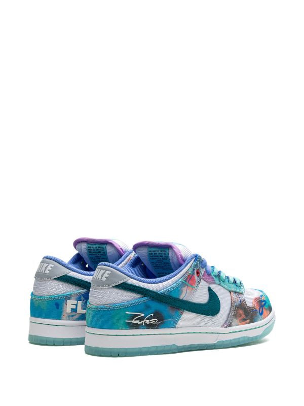 Nike x Futura Laboratories SB Dunk Low "Bleached Aqua" sneakers