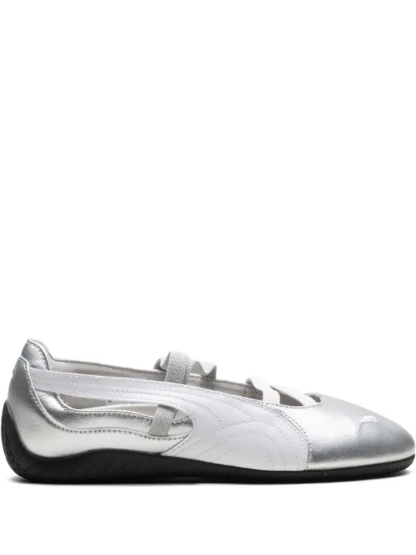 PUMA Speedcat "Silver" ballet flats