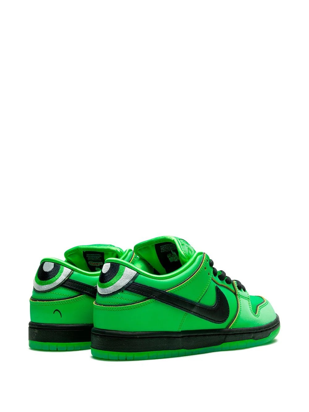 Nike x Powerpuff Girls SB Dunk "Buttercup" sneakers