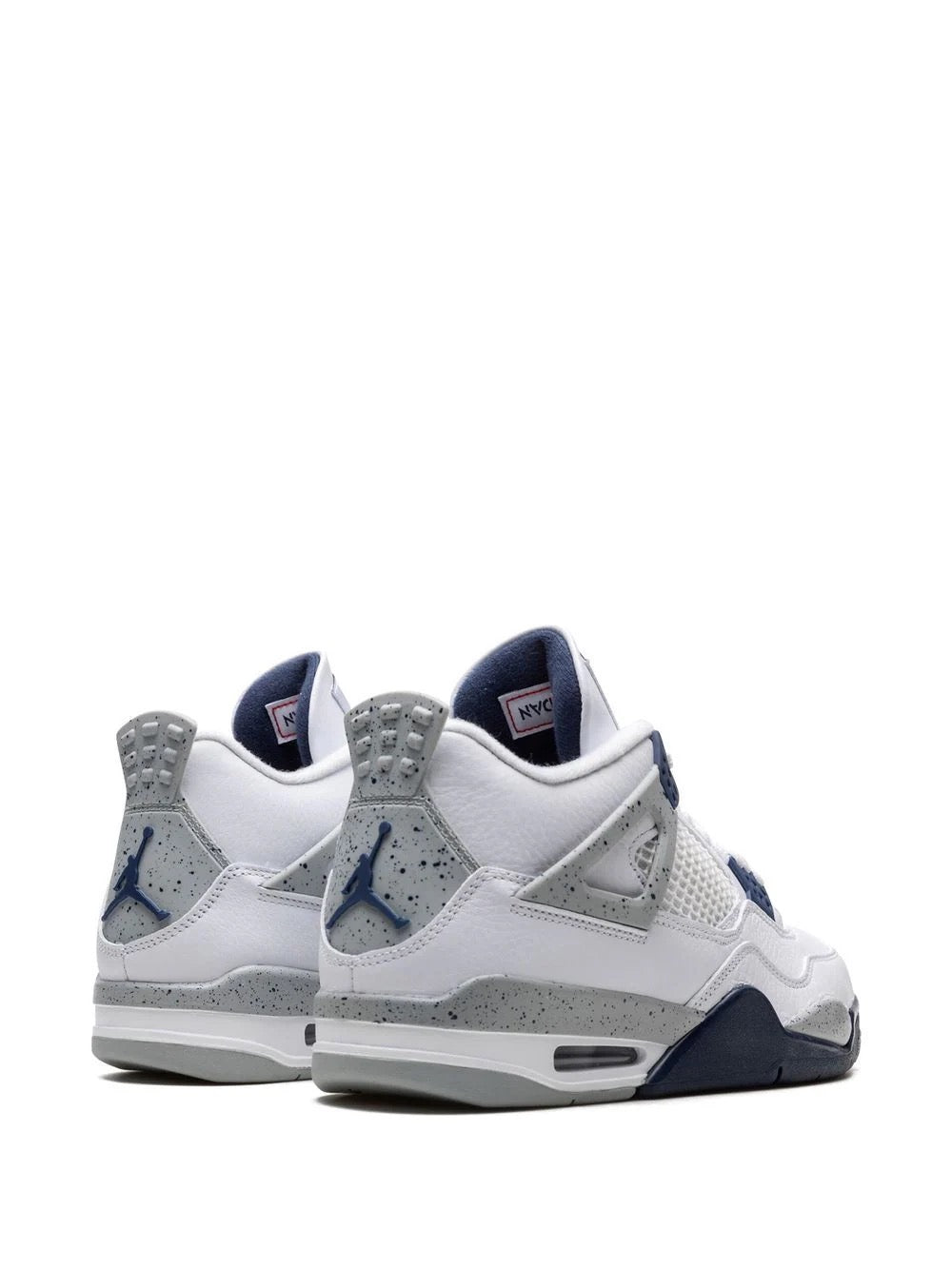 AIR JORDAN 4 RETRO "WHITE MIDNIGHT NAVY"