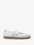 adidas Samba Jane Cloud White Silver Gum women’s sneaker side view