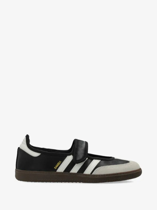 adidas Samba Jane Core Black White Gum women’s sneaker side view