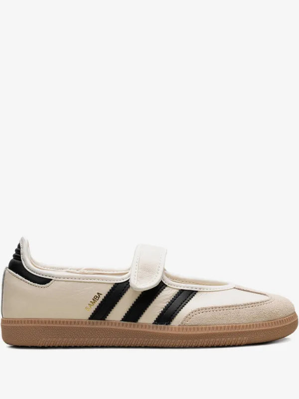 adidas Samba Jane Cream White Black Gum women’s sneaker side view
