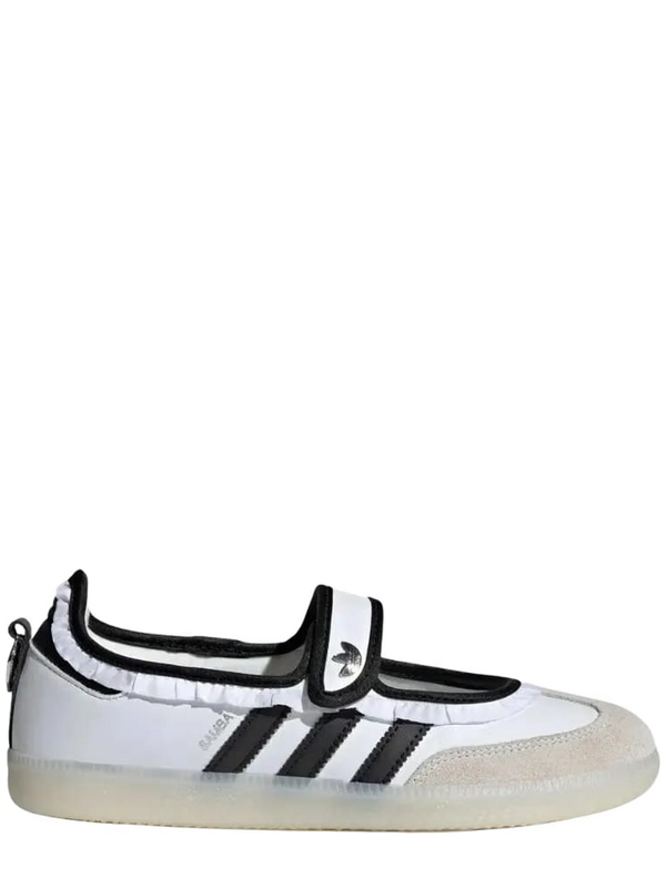 adidas Samba Jane Ruffle Pack White Black women’s sneaker side view