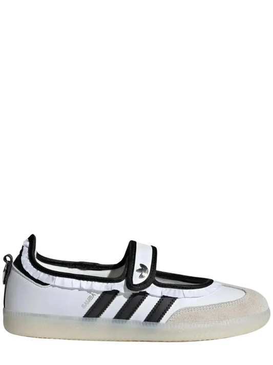 adidas Samba Jane Ruffle Pack White Black women’s sneaker side view