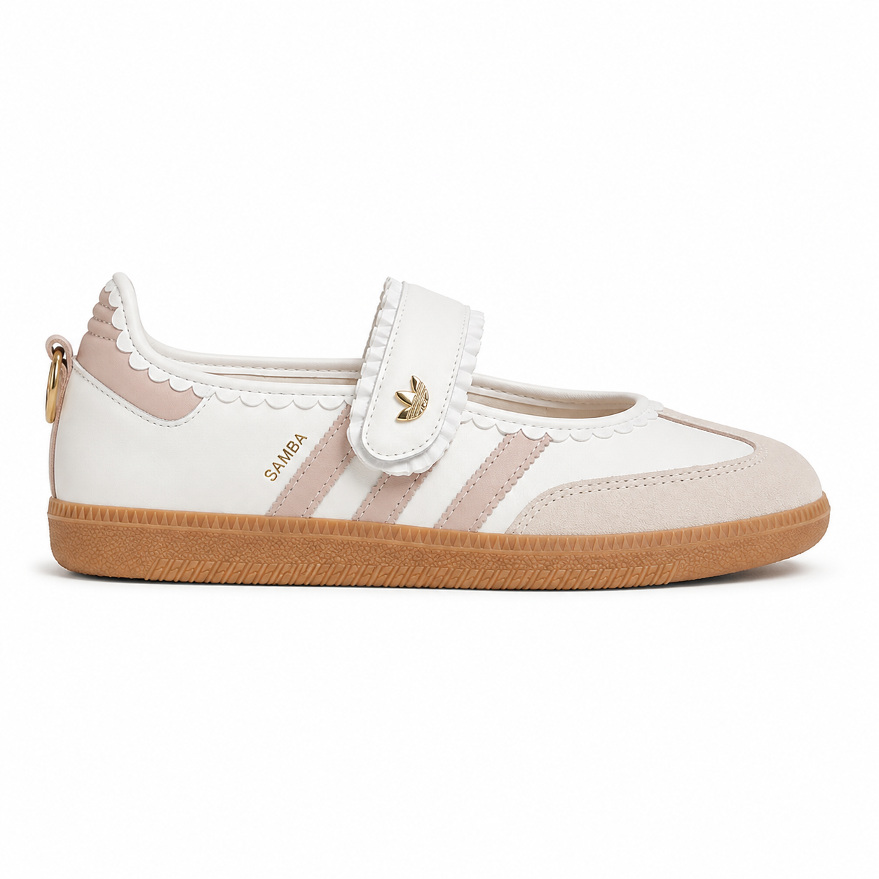 adidas Samba Jane Ruffle Pack White Pink Gum