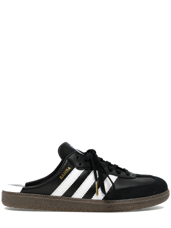 adidas Samba OG Mule Core Black Cloud White Gum LB3815 side view