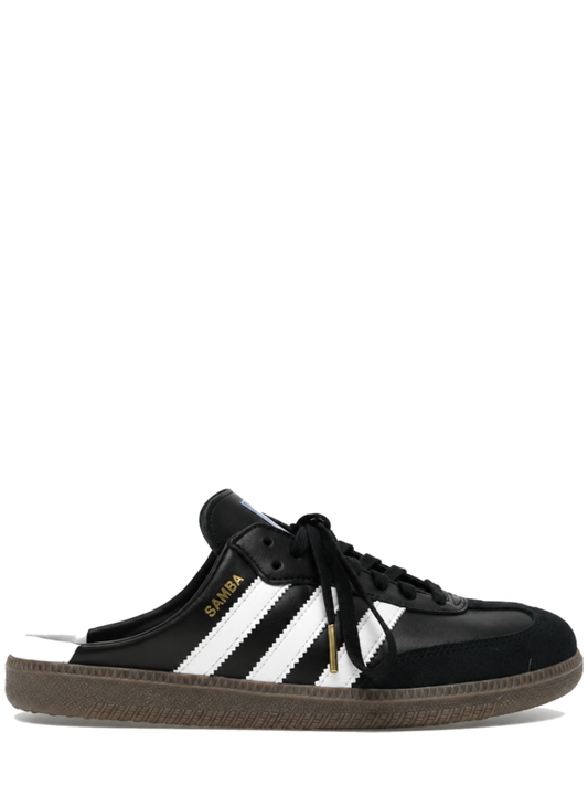adidas Samba OG Mule Core Black Cloud White Gum LB3815 side view