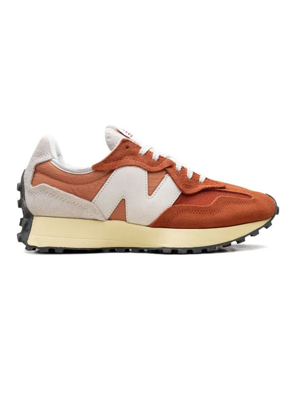 New Balance 327 Burnt Orange White