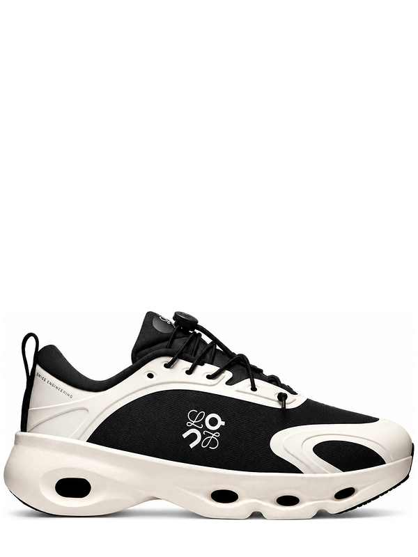 LOEWE x On Cloudsolo Black Eggshell 3MF30665476 sneaker side view