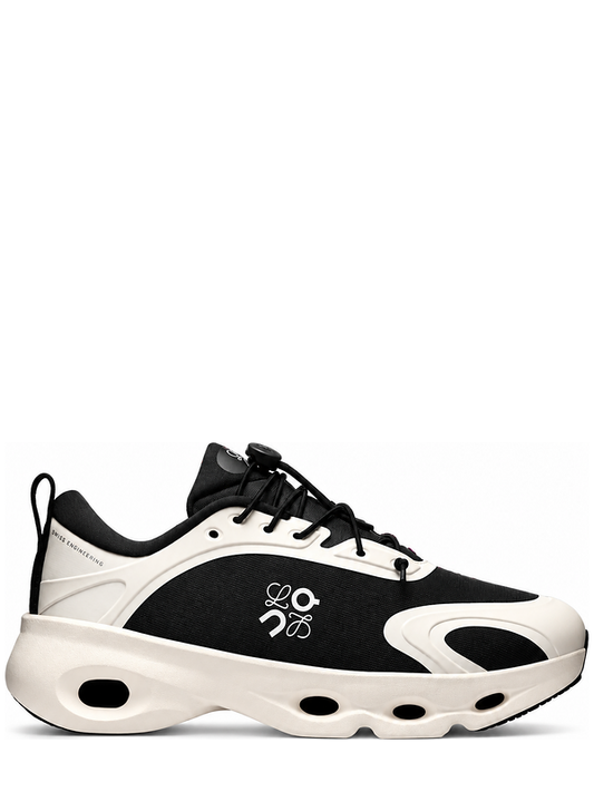 LOEWE x On Cloudsolo Black Eggshell 3MF30665476 sneaker side view