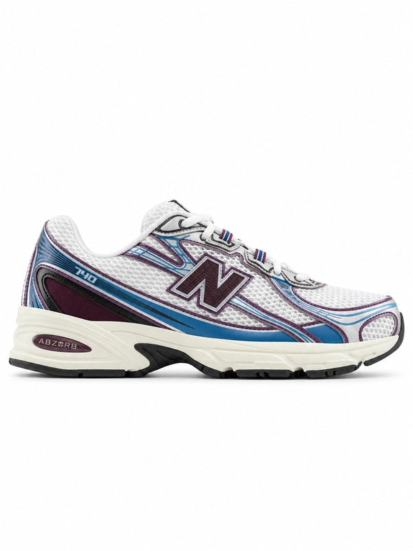 New Balance 740 White Blue Burgundy