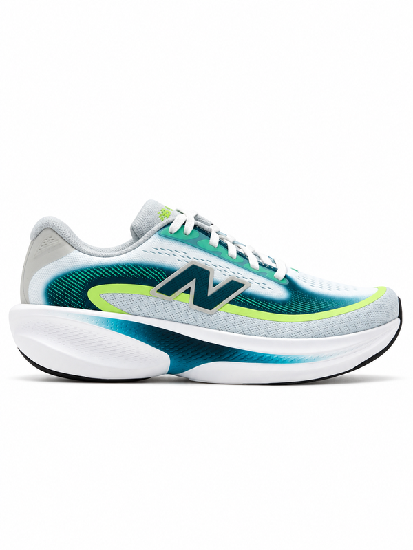 New Balance Ellipse v1 Distinctive Green and White side view