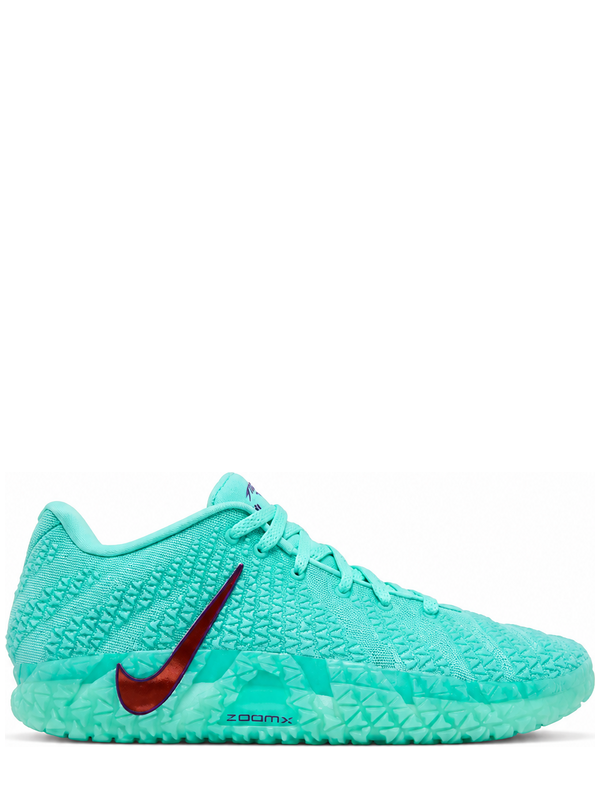 Nike Ja 3 Mint Crimson basketball shoes side view