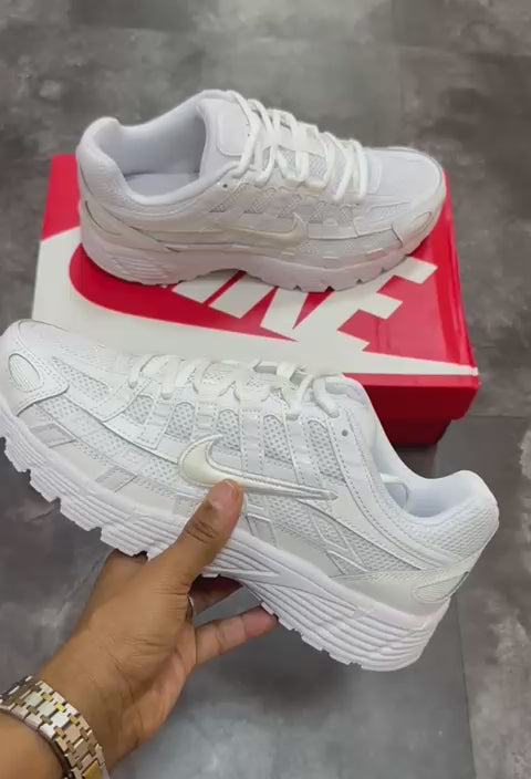 Nike P-6000 Triple White