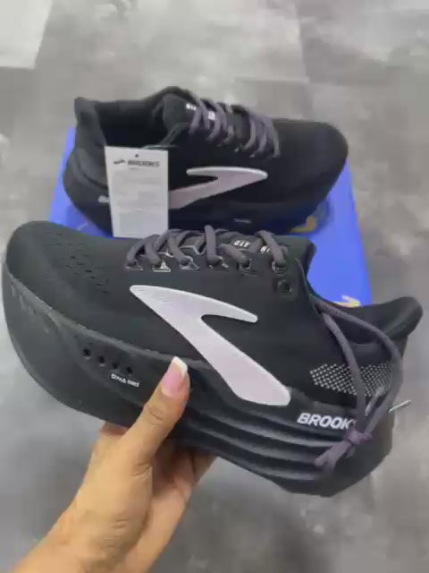 Brooks Glycerin Max Black Orchid Ice Grey