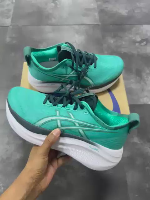 ASICS Gel-Nimbus 27 Wave Teal Saxon Green