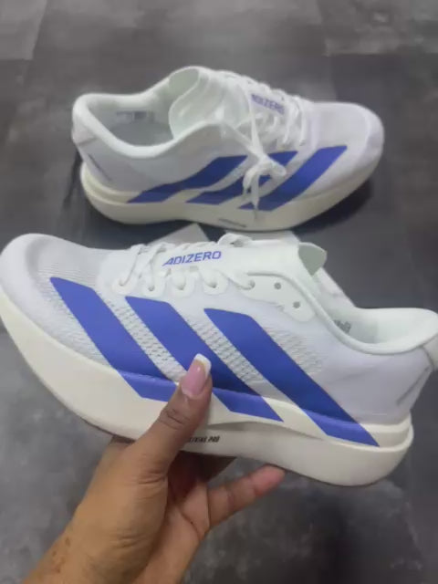 adidas Adizero Evo SL White Royal Blue