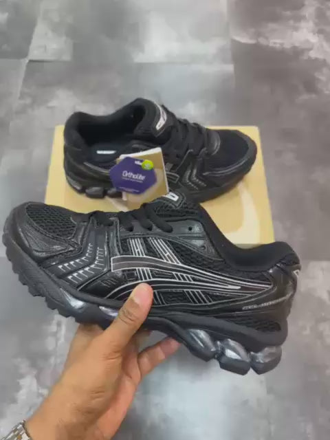 ASICS Gel-Kayano 14 Black Pure Silver